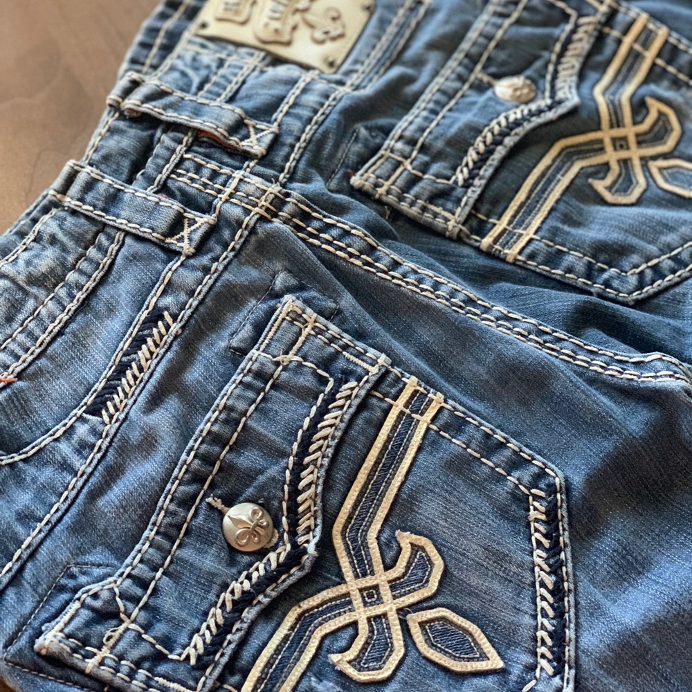 Men’s Rock Revival Shane Bootcut Jeans